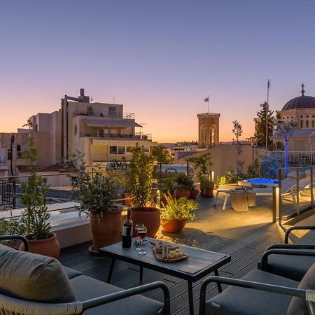 Meno Suite With Private Terrace - Jaccuzzi, Acropolis View 아테네 외부 사진