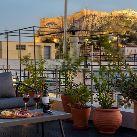 Meno Suite With Private Terrace - Jaccuzzi, Acropolis View 아테네 외부 사진