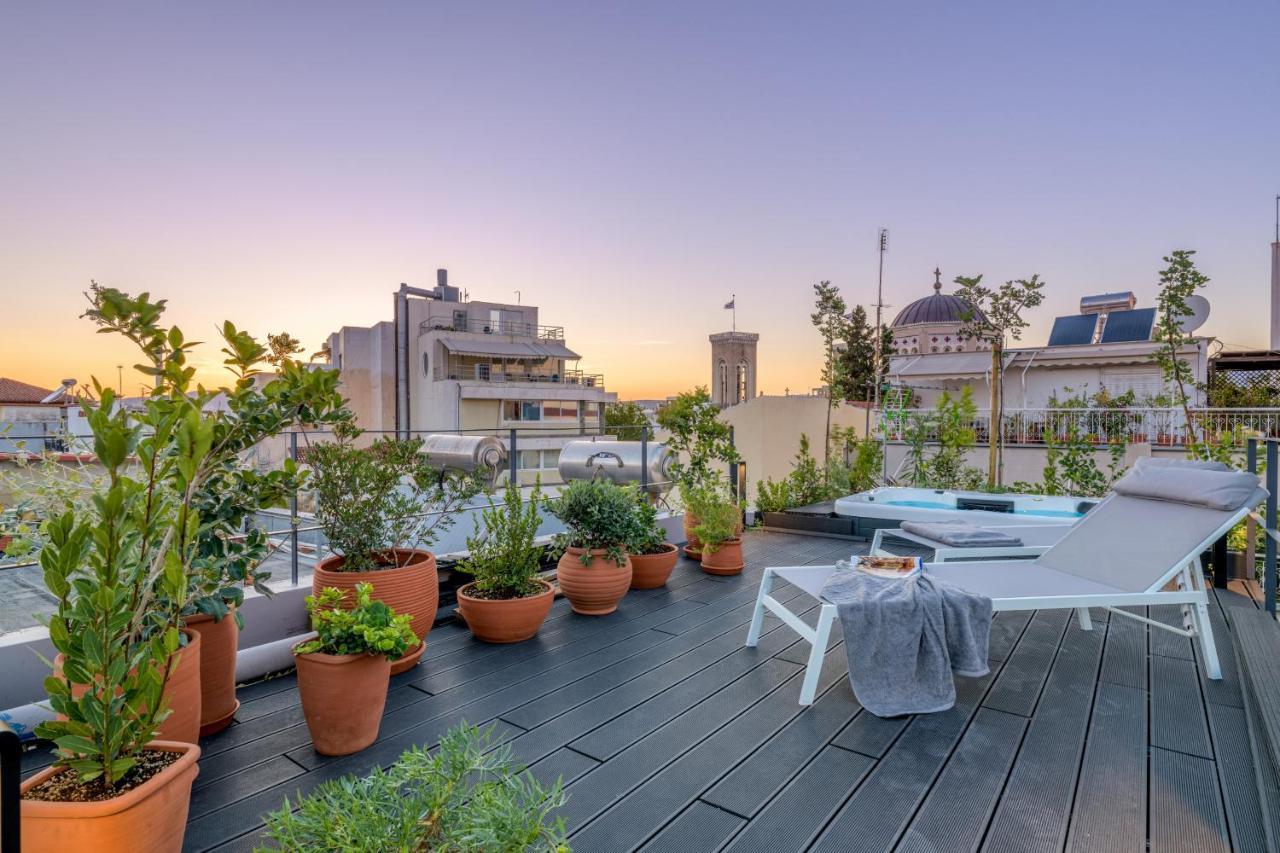 Meno Suite With Private Terrace - Jaccuzzi, Acropolis View 아테네 외부 사진
